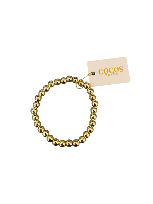Coco Beads Bracelet - The Goldie 6mm