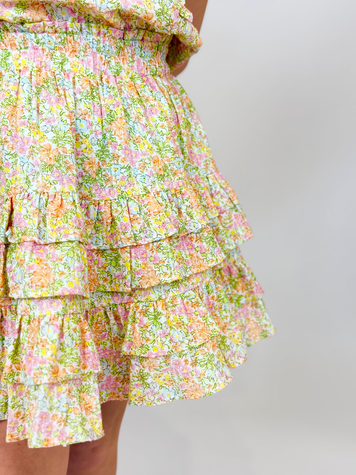 Gustavia Dress In Garden Sorbet