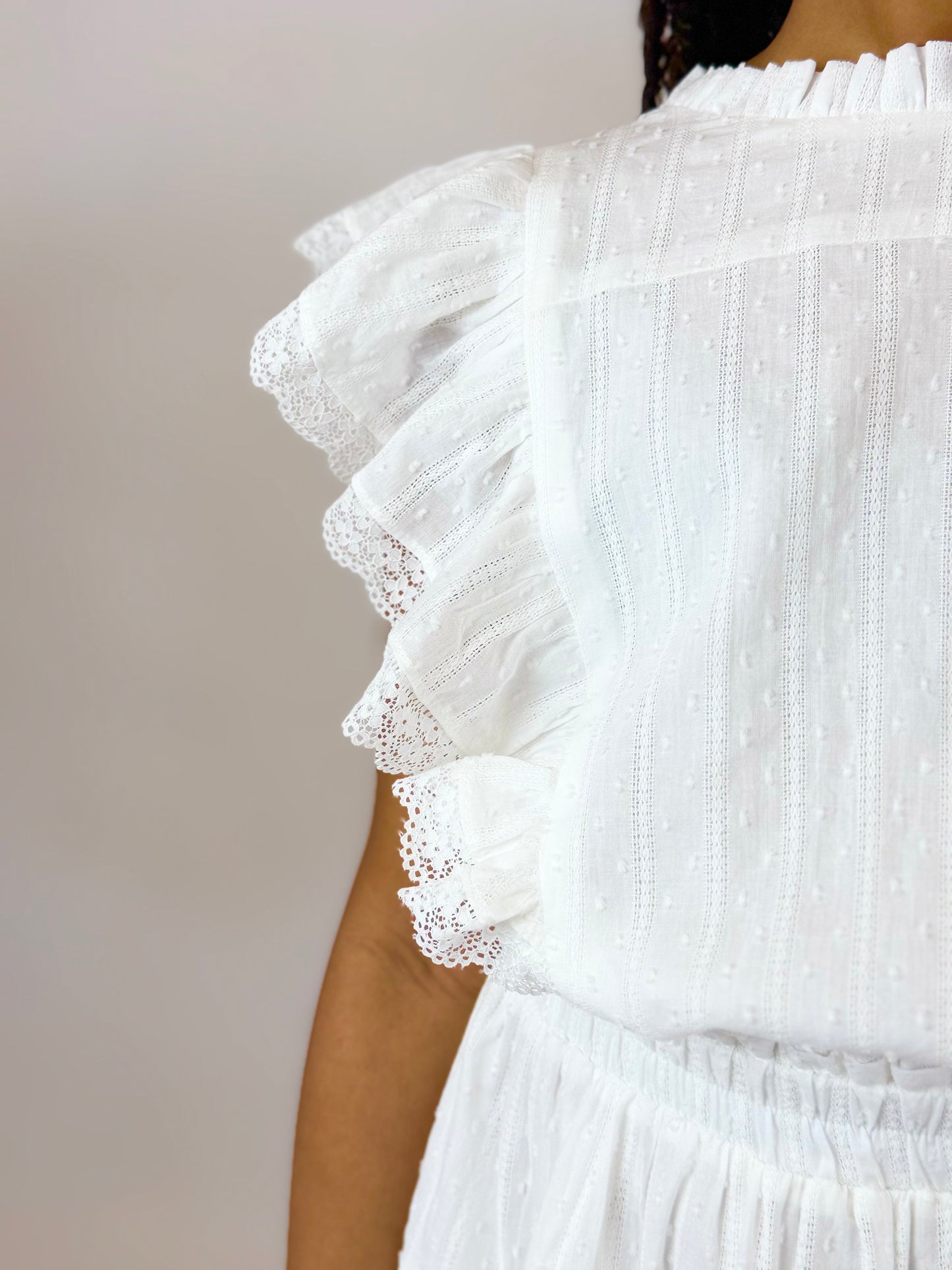 Gustavia Dress - White
