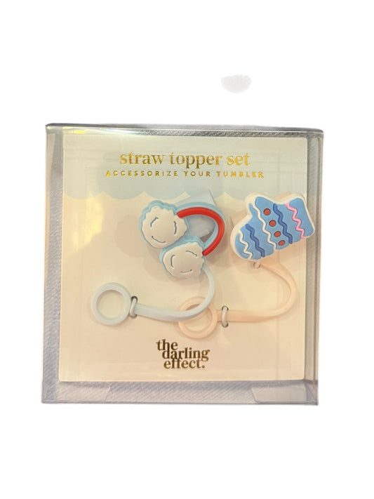 Tumbler Straw Topper Set - Earmuffs/Mittens