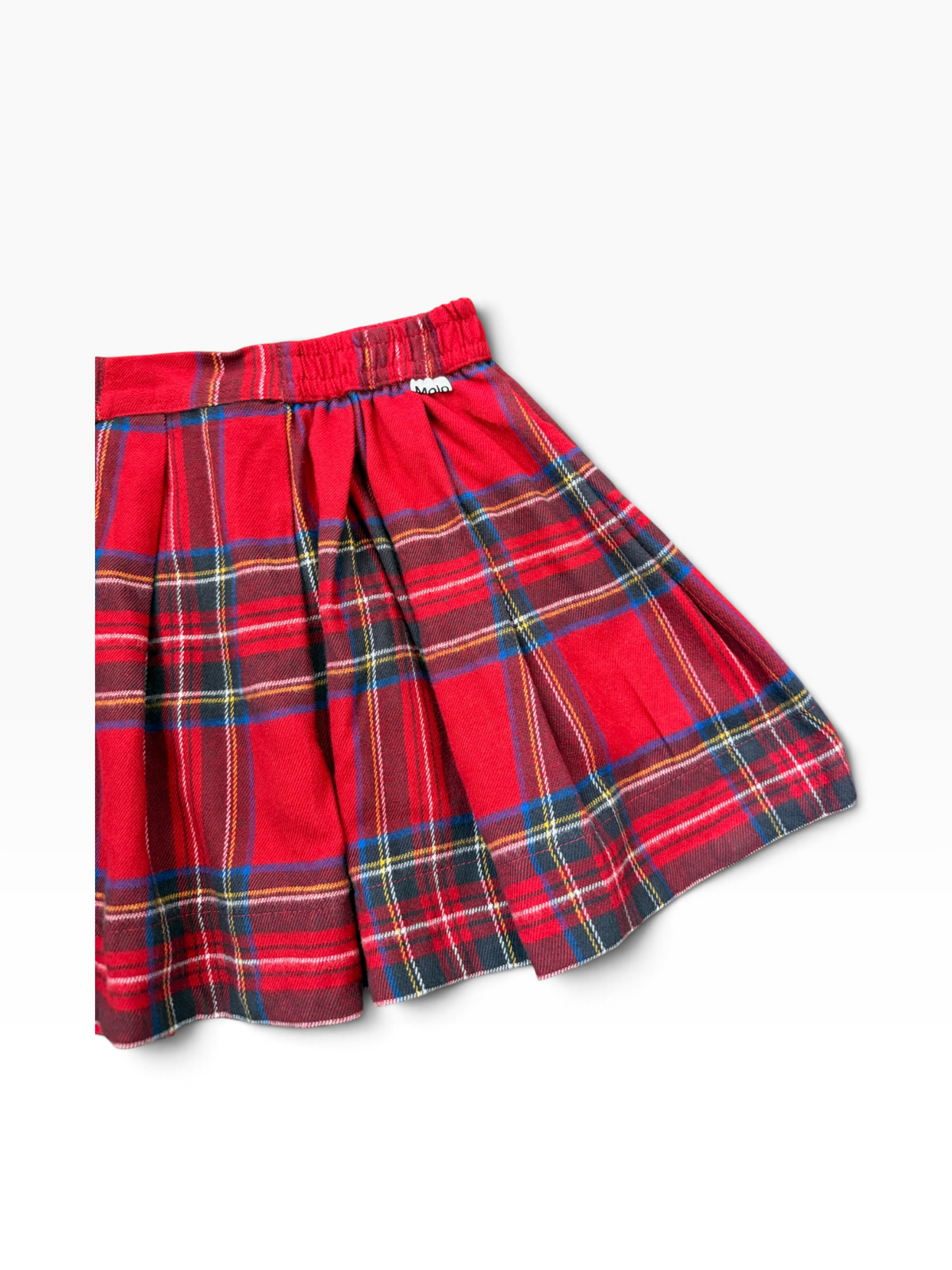 Molo Breeta Tartan Plaid Skirt