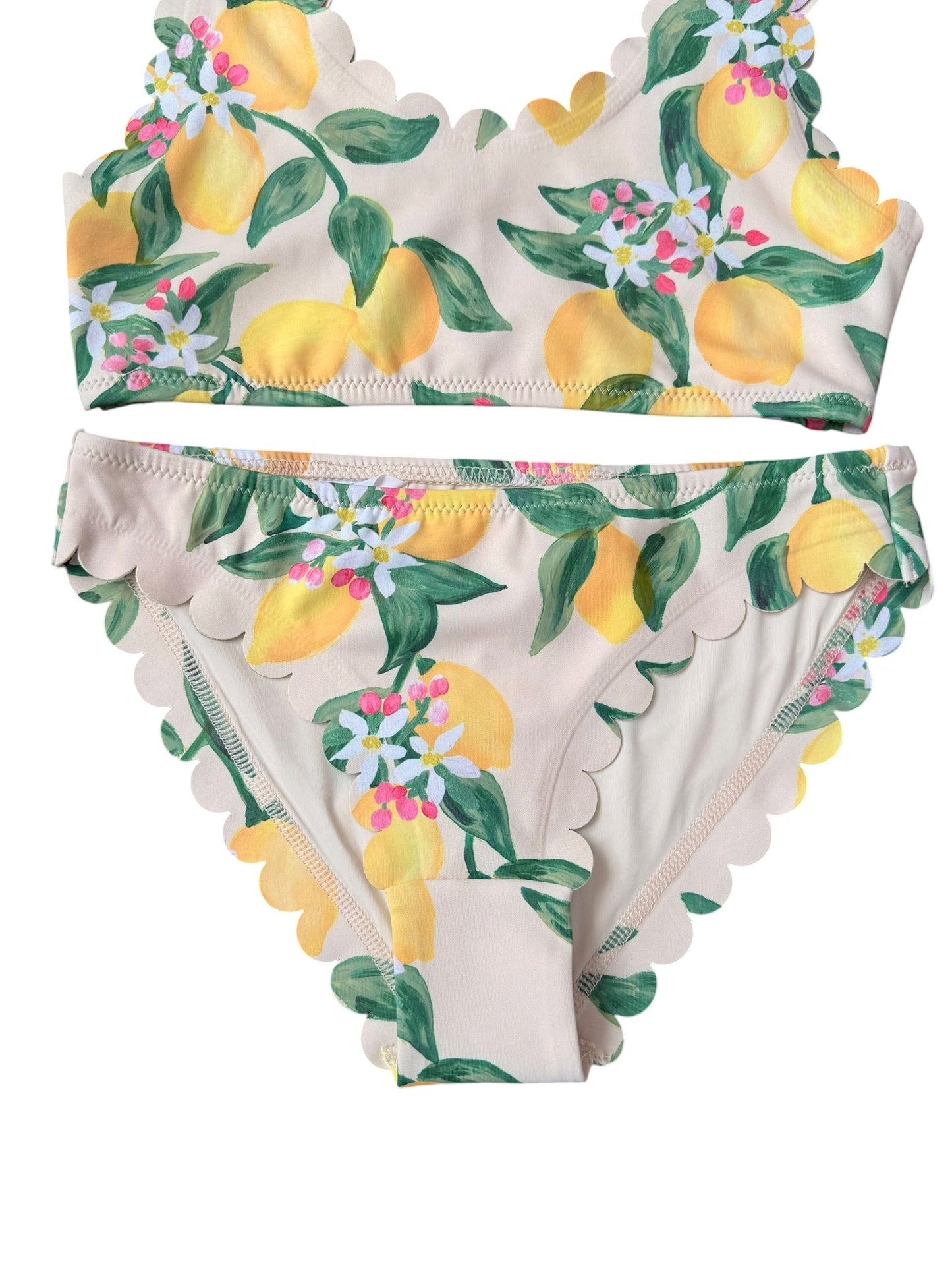 Nolina Scalloped Bikini - Citrus