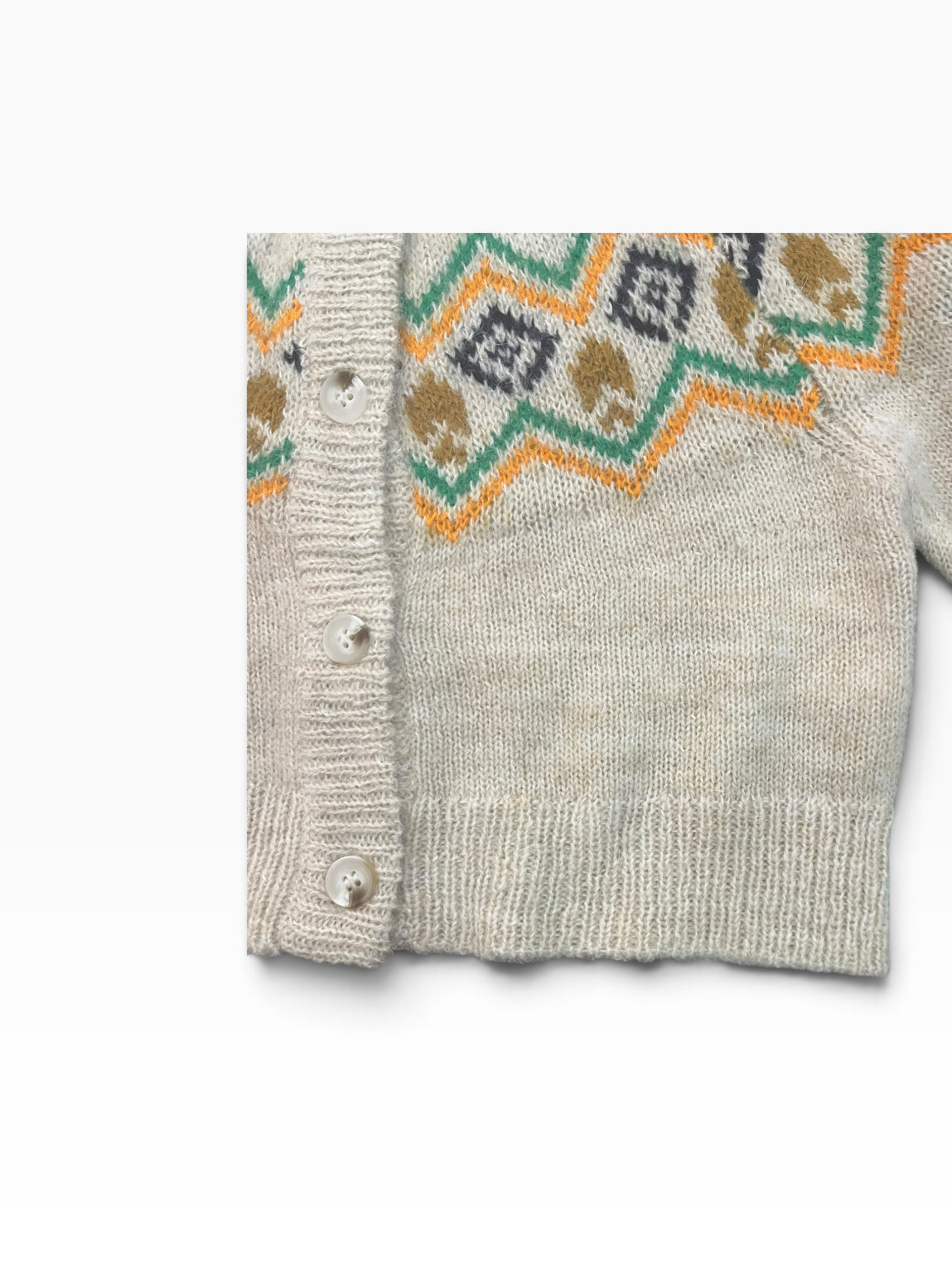 Molo Gemma Fair Isle Cardigan