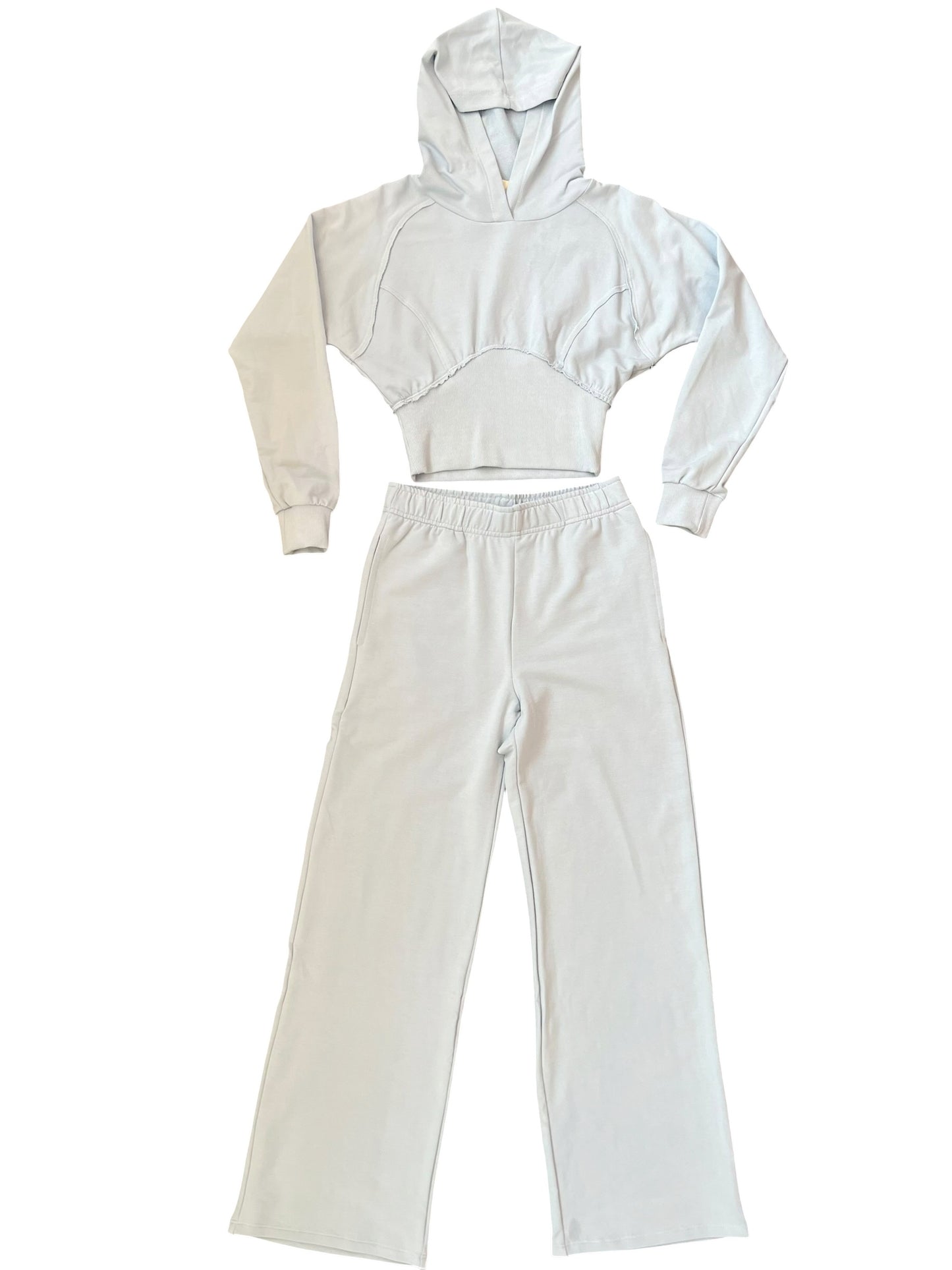 Tenly French Terry Dolman Hoodie - Saltwater Taffy