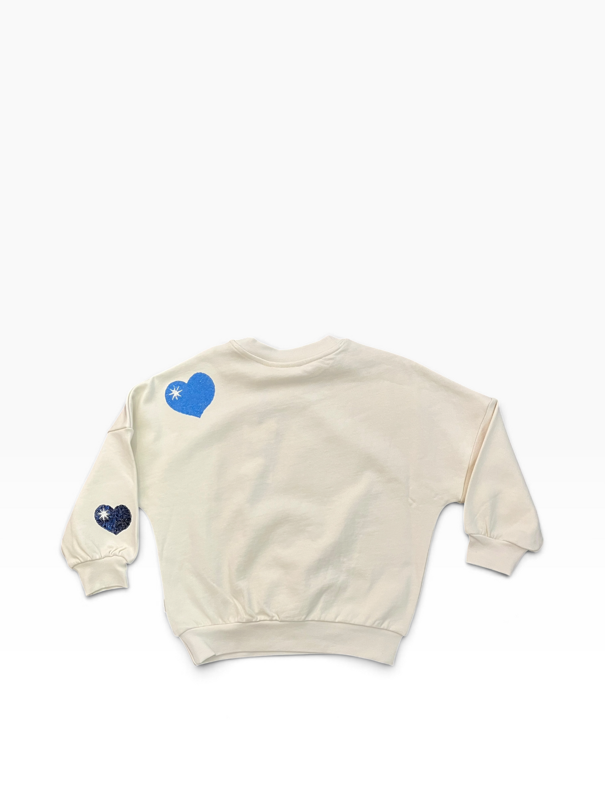 Molo Marika Sequin Heart Sweatshirt