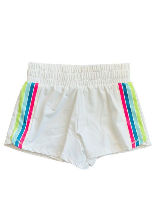 Running Shorts with Stripes