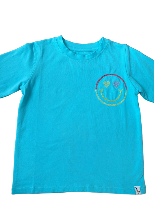Smiley Face Long Sleeve Lounge Top