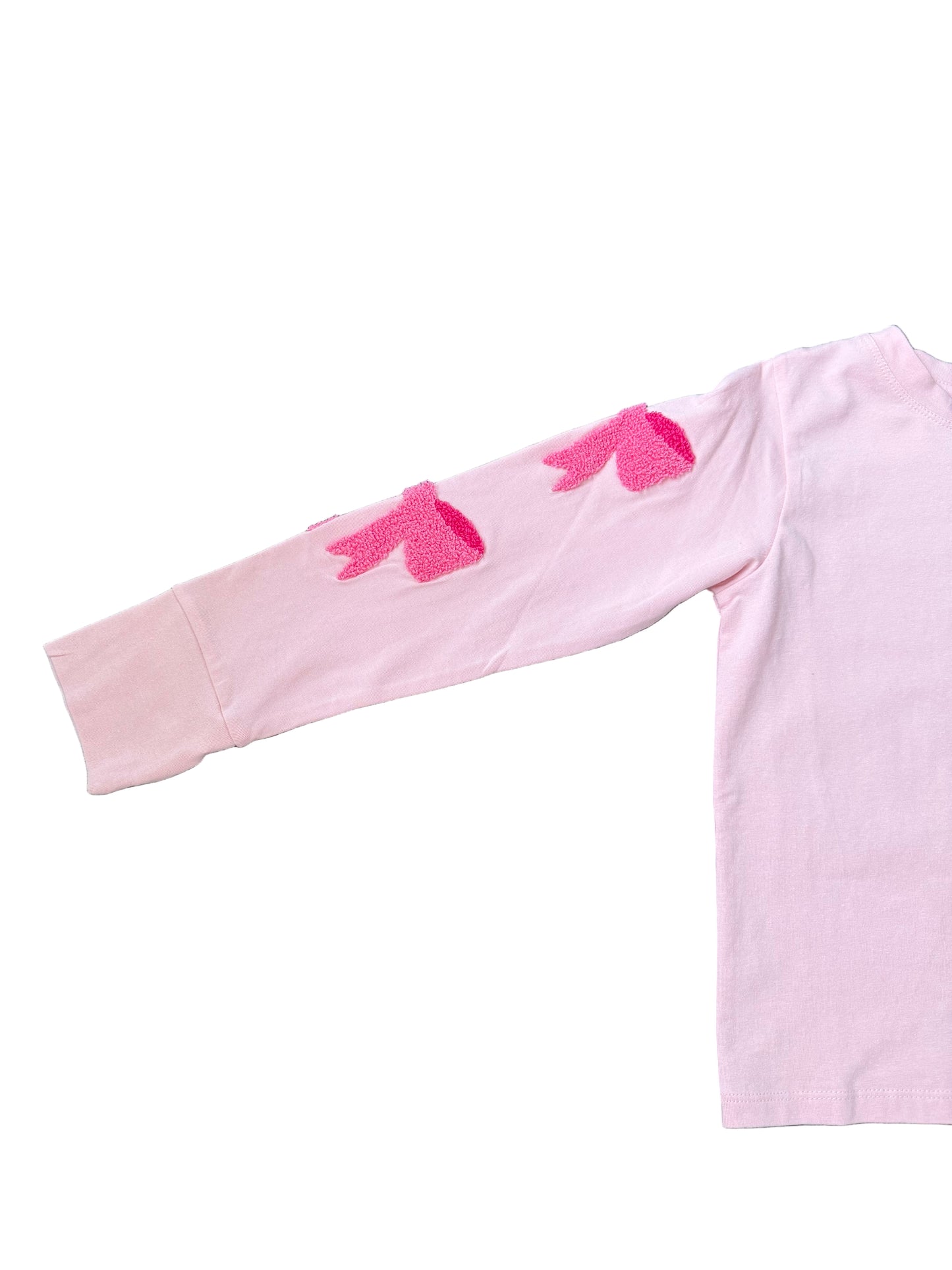 Bow Appliqué Lounge Top