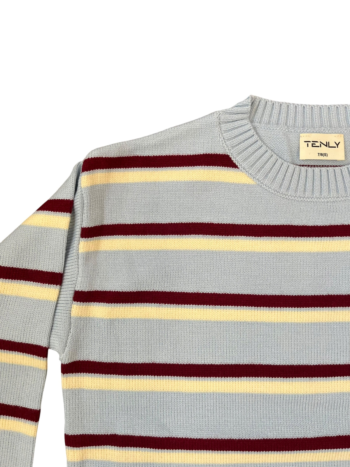 Tenly Striped Sweater - Blue Stripe