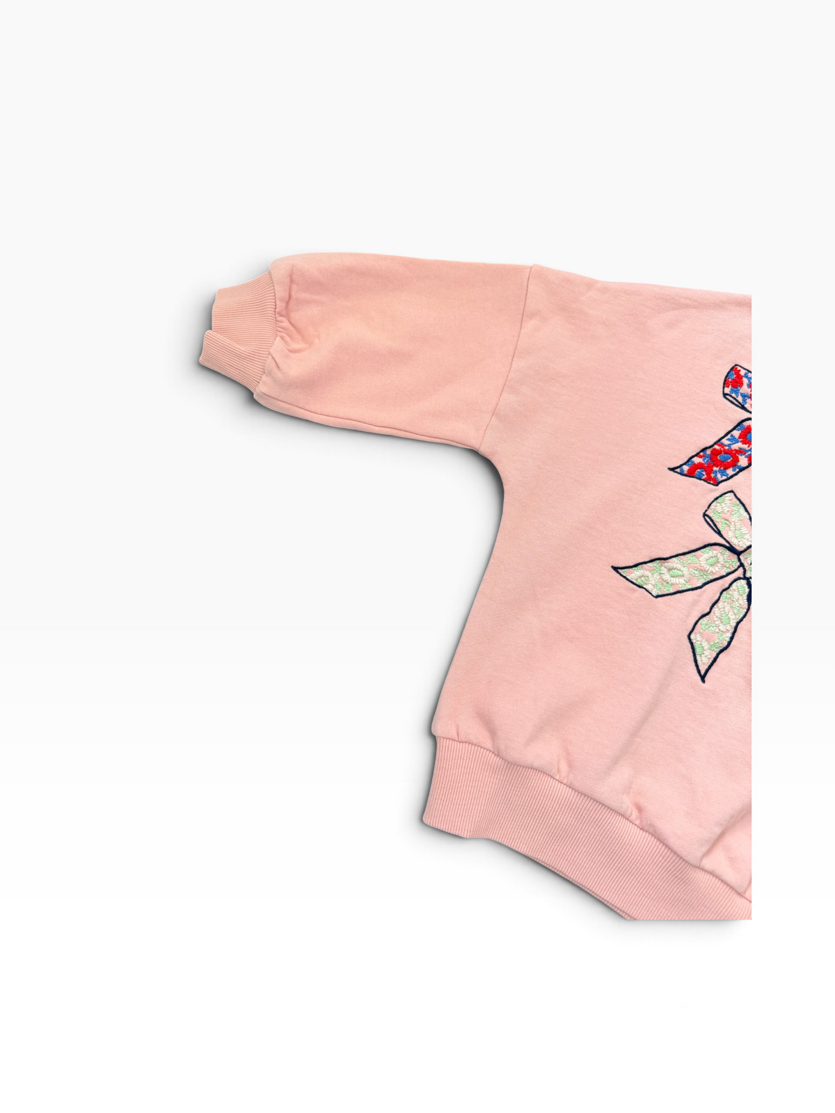 Molo Marika Embroidered Bow Sweatshirt