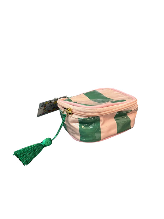 Sweet Stripe Jewelry Case - Pink/Green