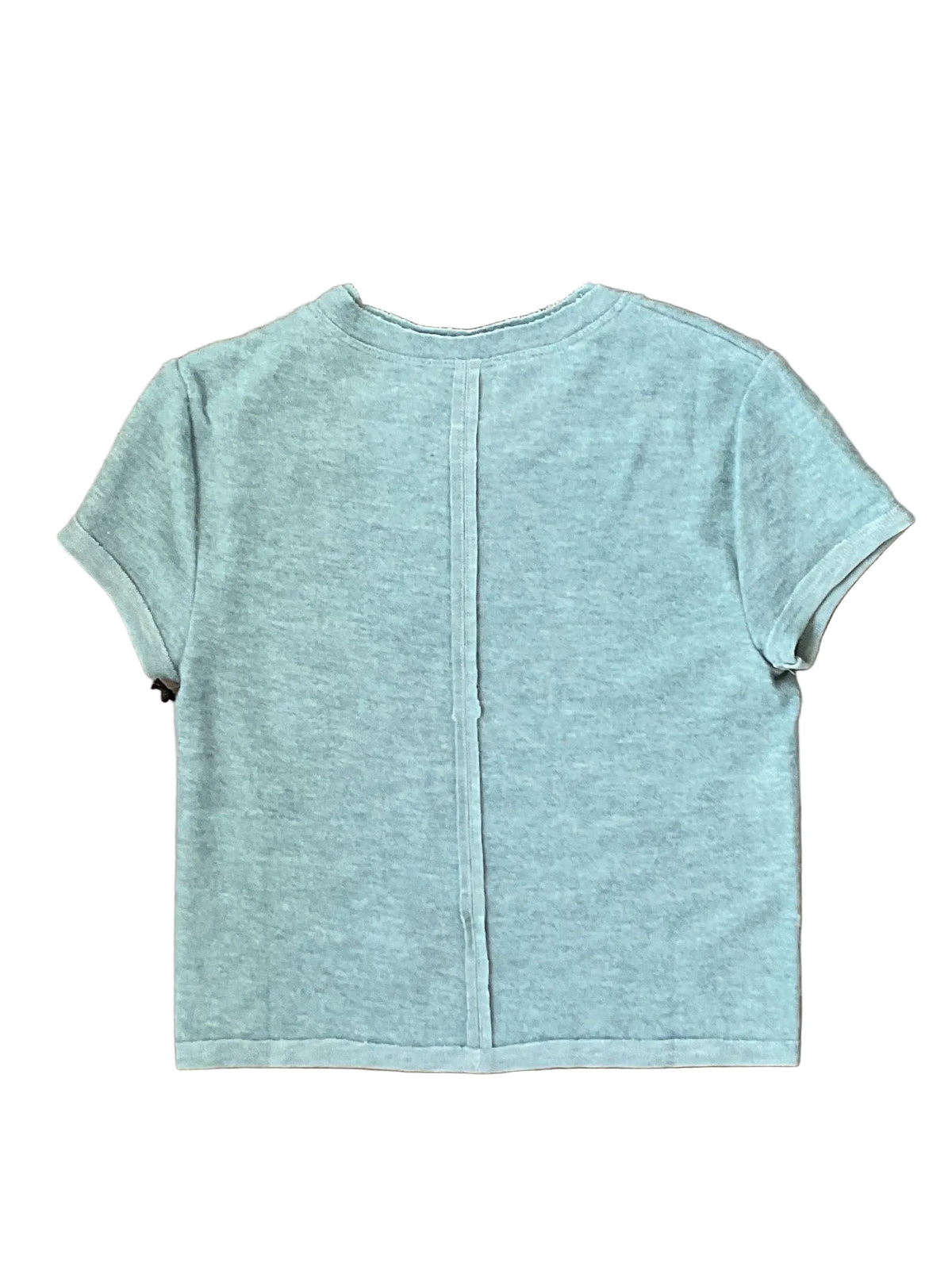 Tenly Hacci S/S Pocket Tee - Glacier