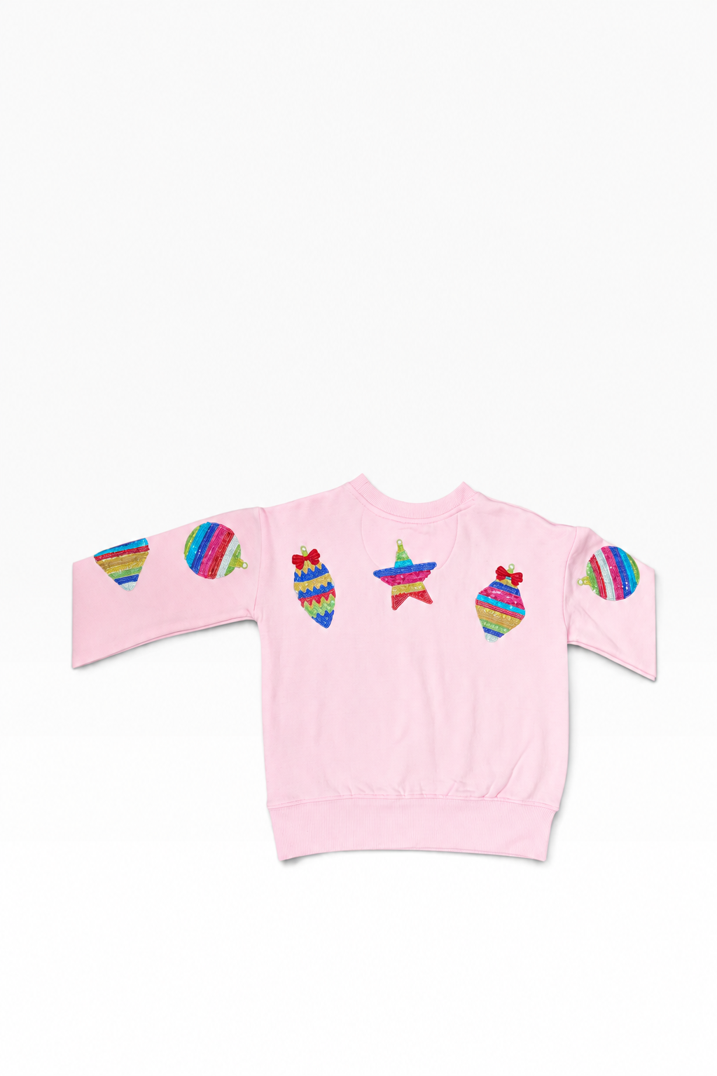 Merry Christmas Sequin Ornaments Sweatshirt