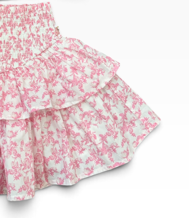J. Marie Lynlee Ruched Tween Skirt