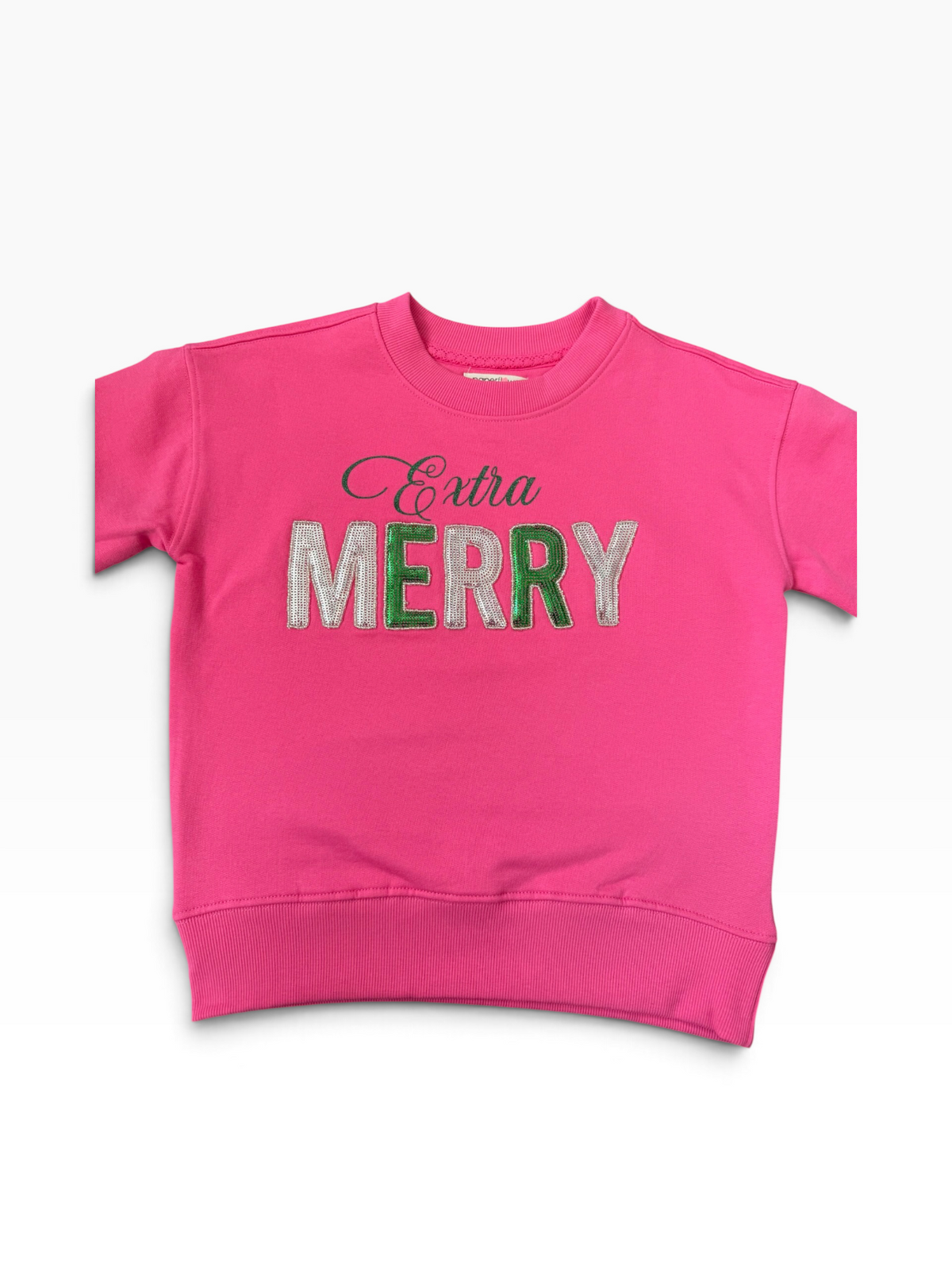 Extra Merry Sequin Sweatshirt
