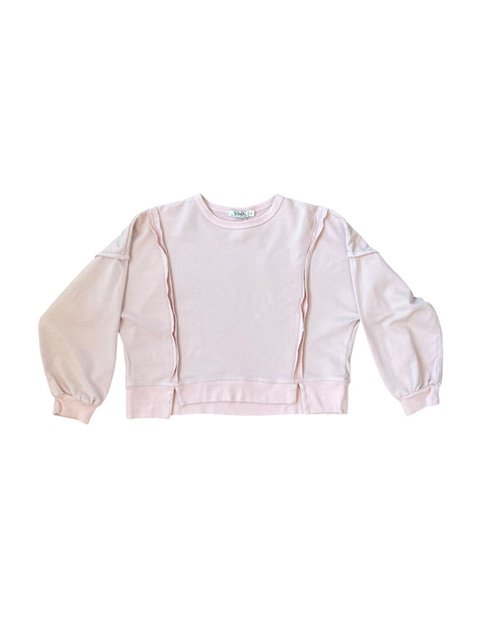 Easy Days Pullover - Dusty Rose