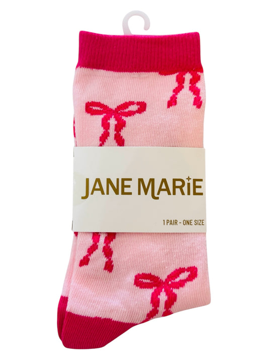 Jane Marie Bow socks