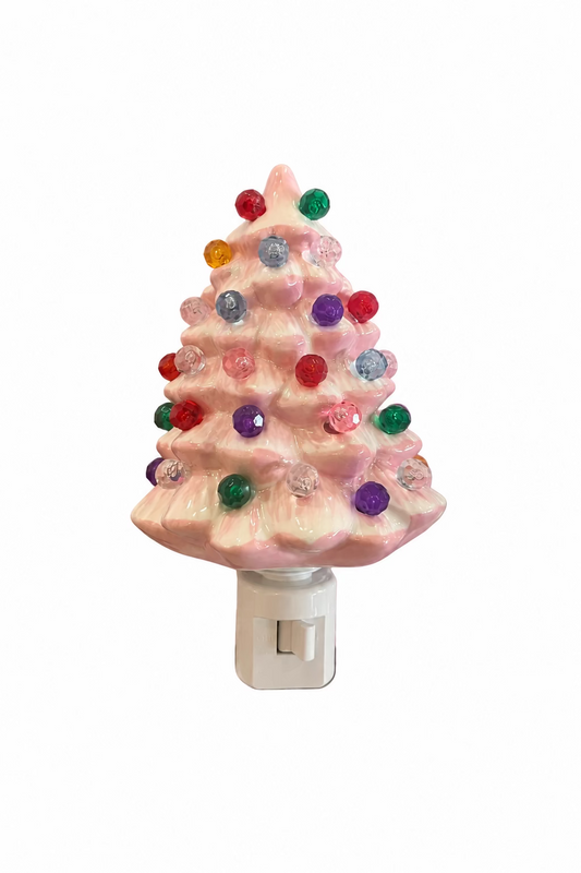 Pink Gumdrop Tree Nightlight