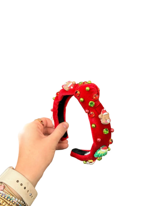 Merry Little Things Velvet Knotted Headband