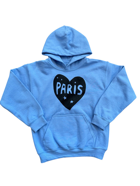 Paris Heart Hoodie