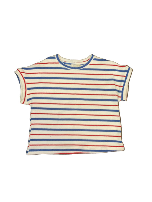 Terry Stripe Top