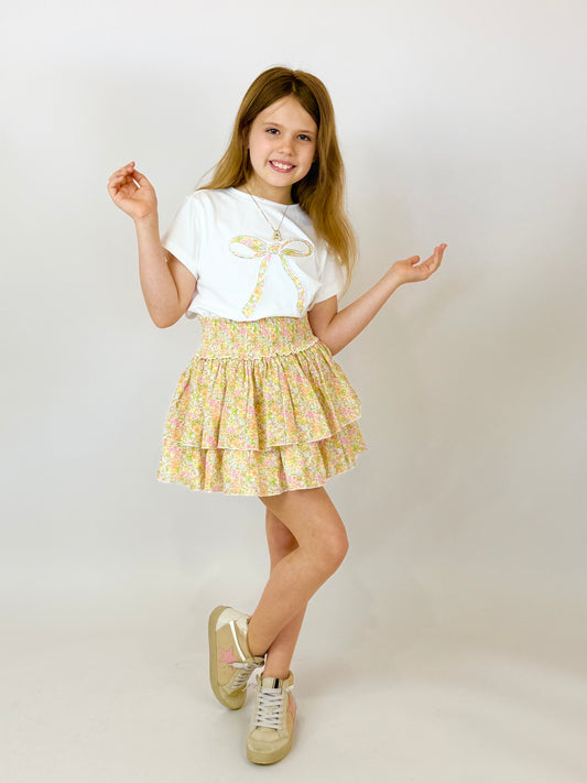 Gigi Skirt In Garden Sorbet