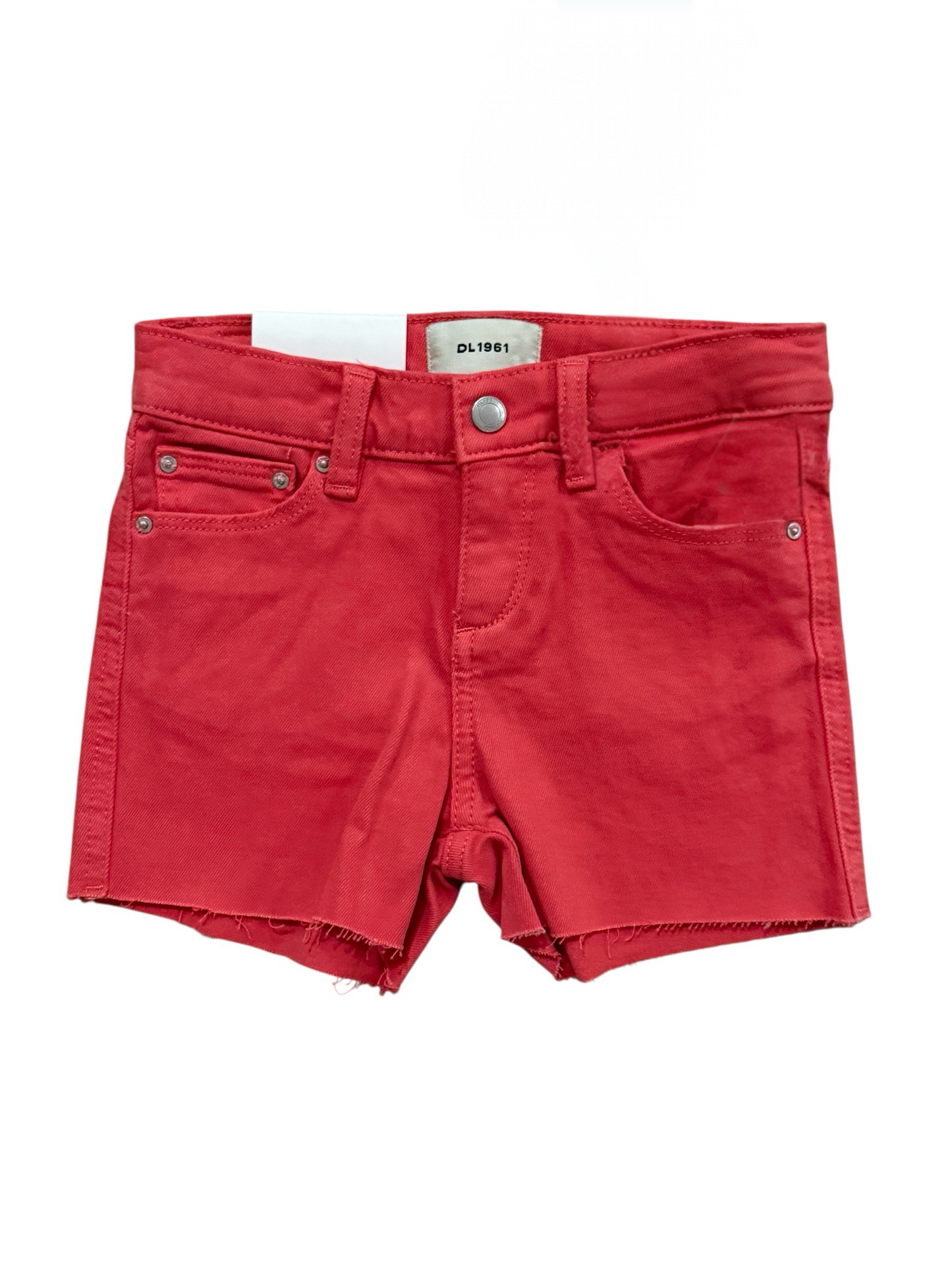 Lucy Denim Cut Off Shorts - Raspberry