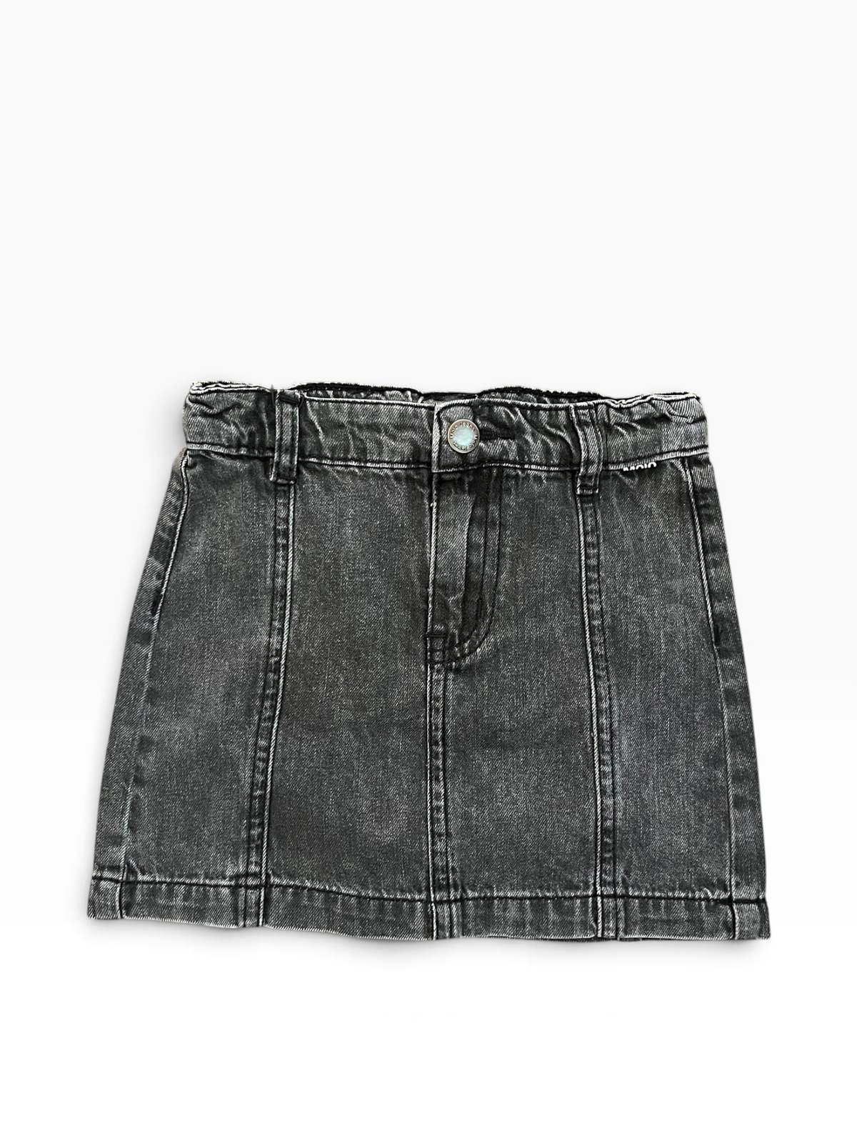 Molo Bellamy Washed Denim Bow Skirt
