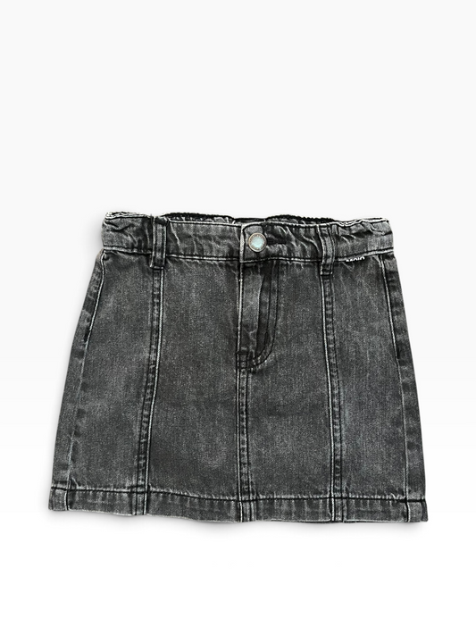 Molo Bellamy Washed Denim Bow Skirt