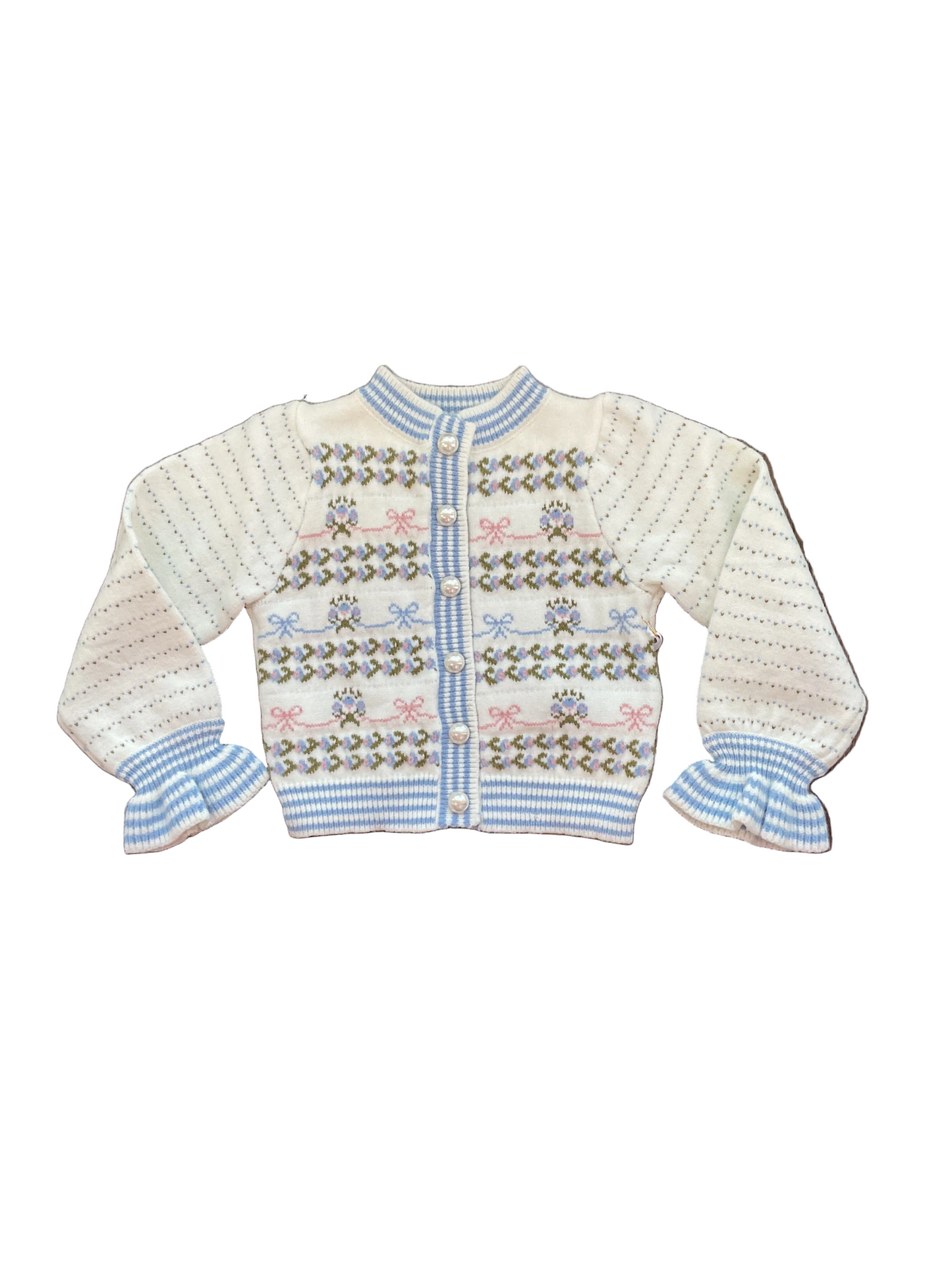 The Aria Tween Button Up Sweater