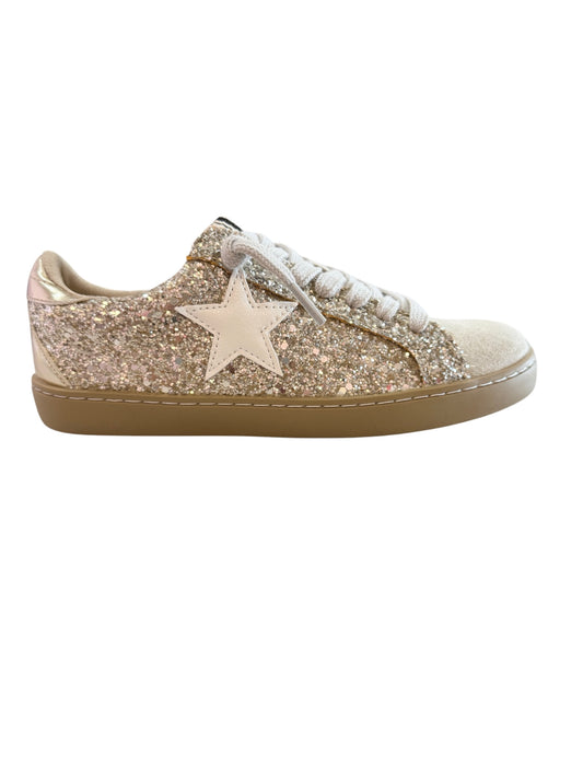 Paula Sneaker - Golden Glitter (Youth Sizing)