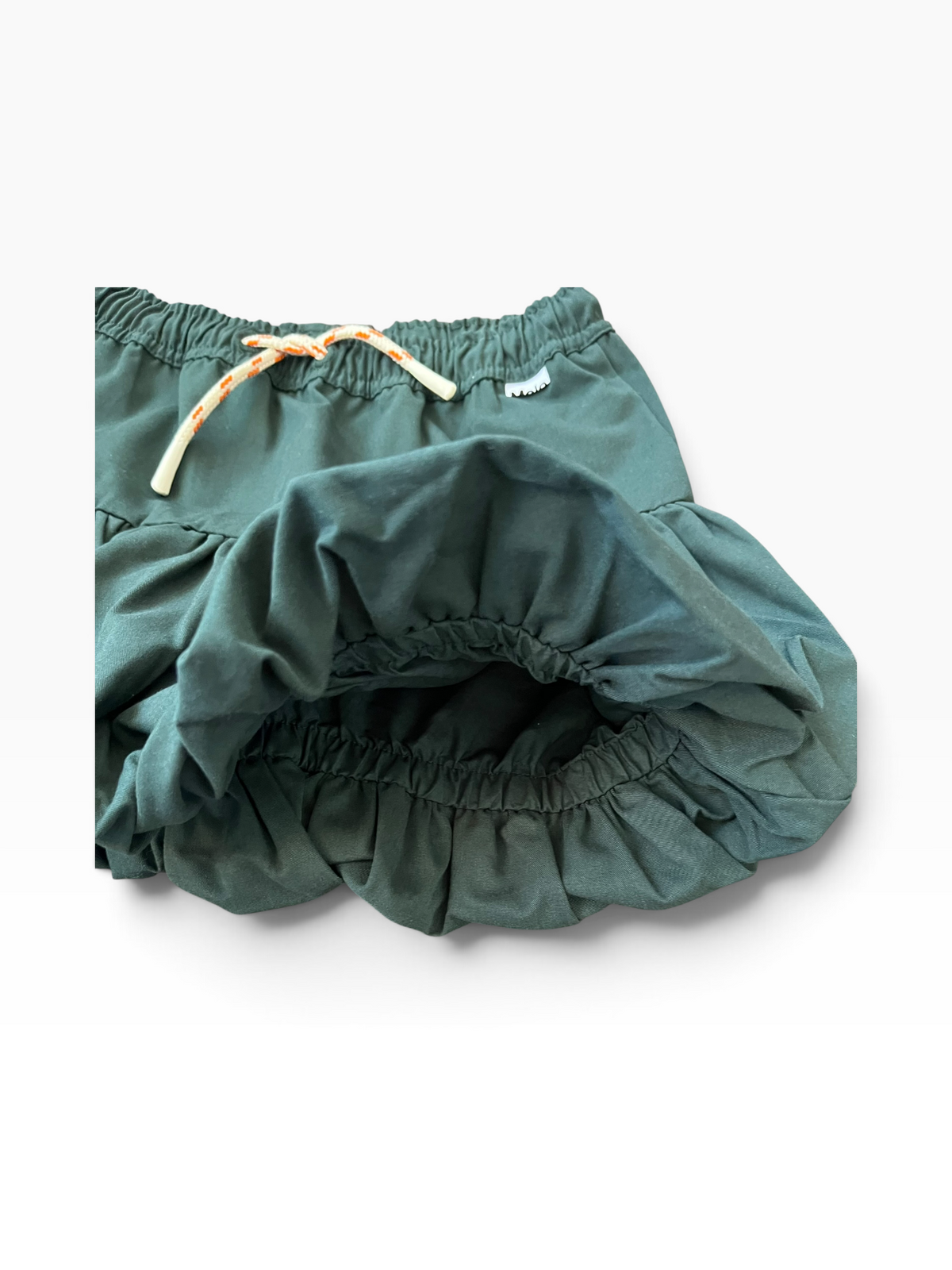 Molo Britta Bubble Skirt - Dark Green