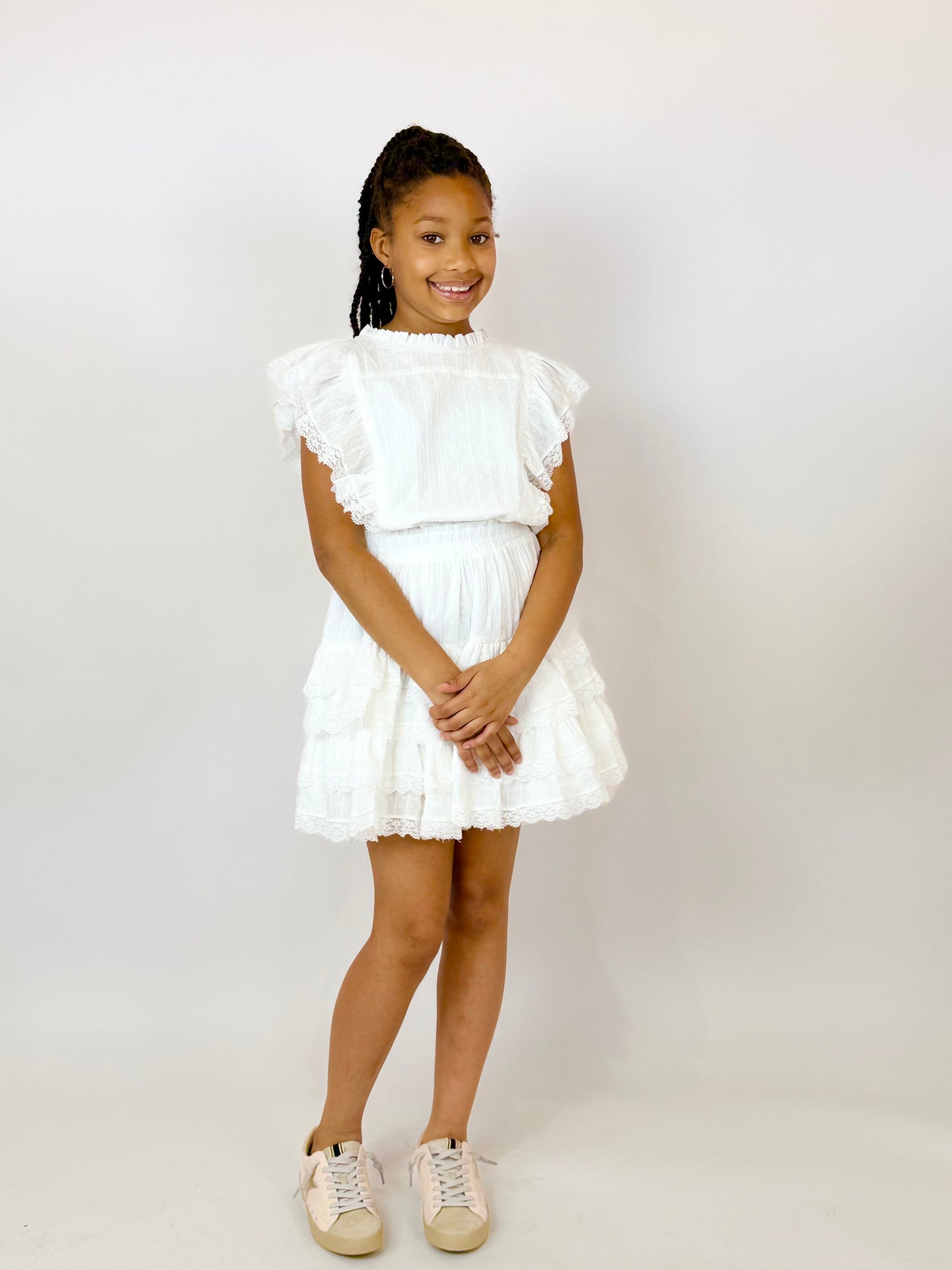 Gustavia Dress - White