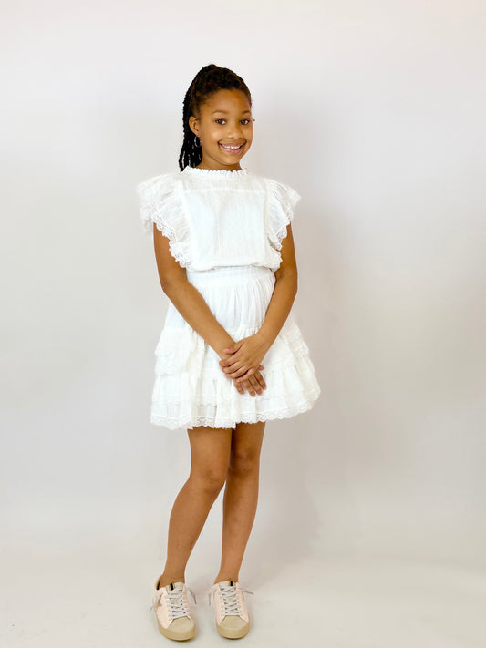 Gustavia Dress - White