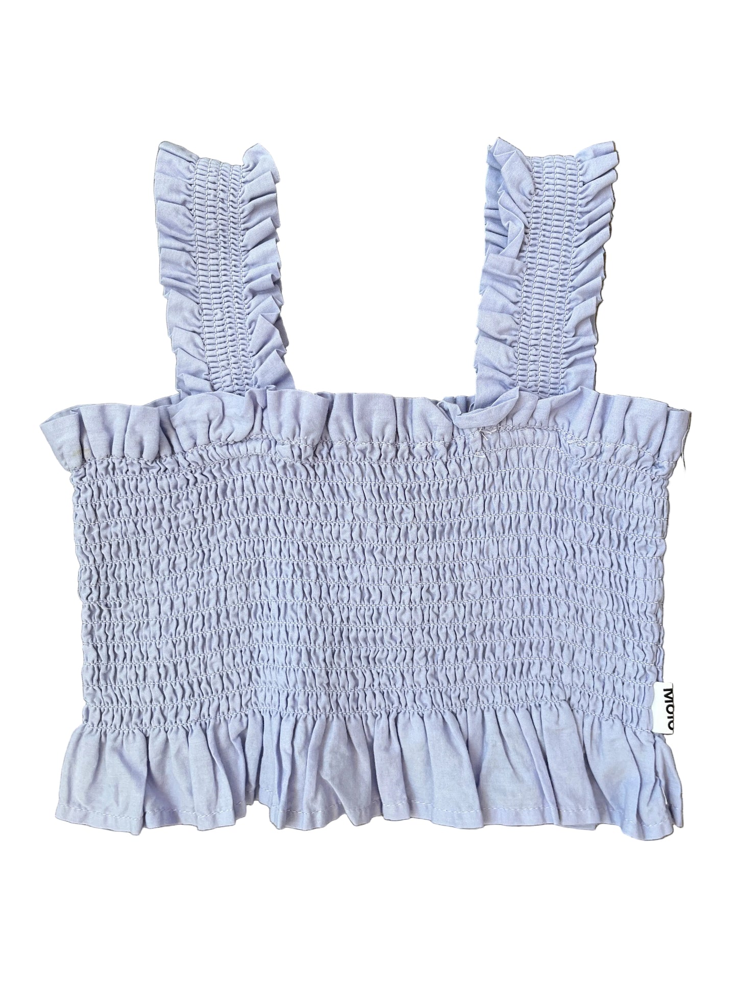Rolfia Smocked Tank - Cool Lilac