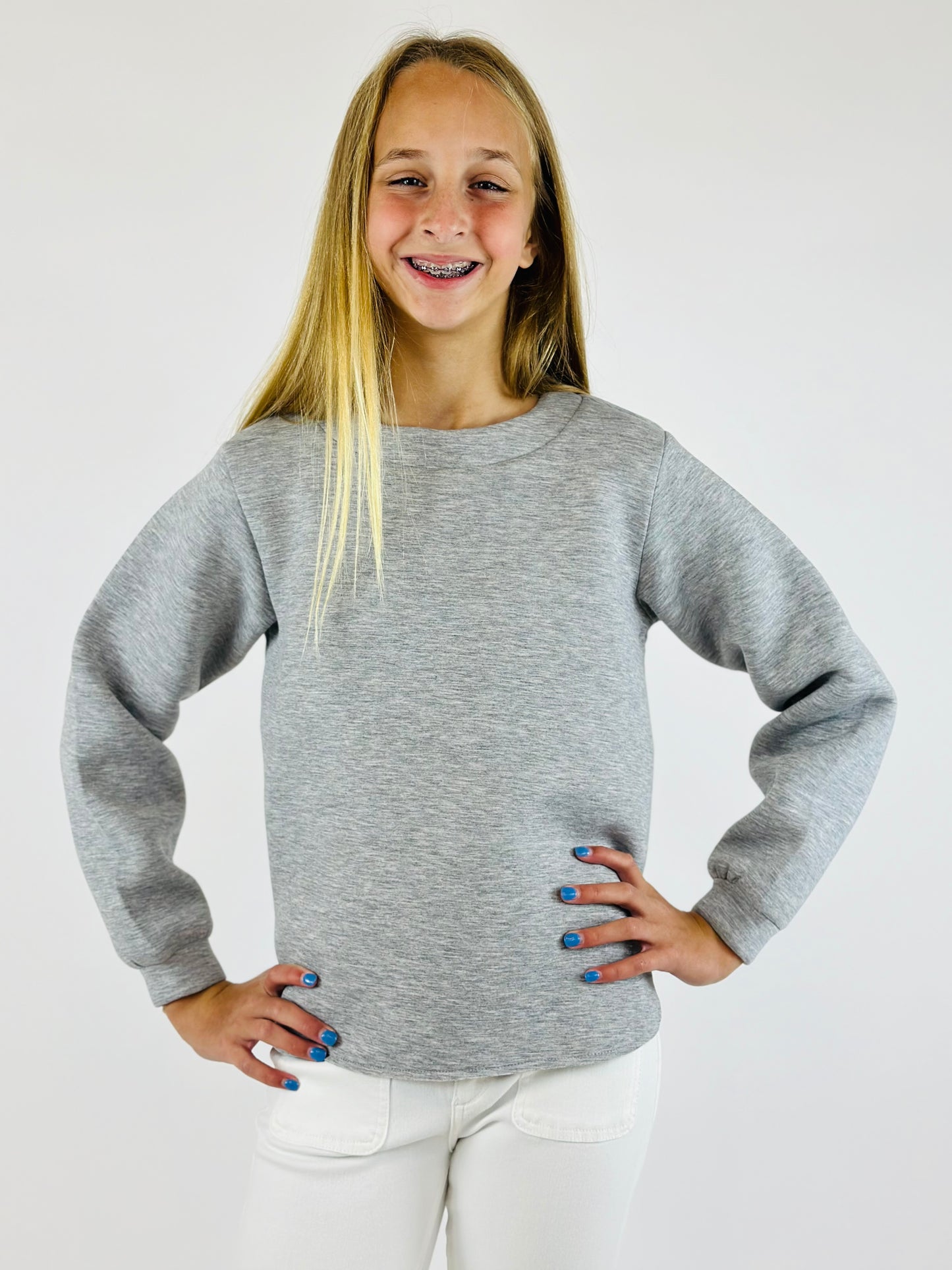 Neoprene Sweatshirt - Grey