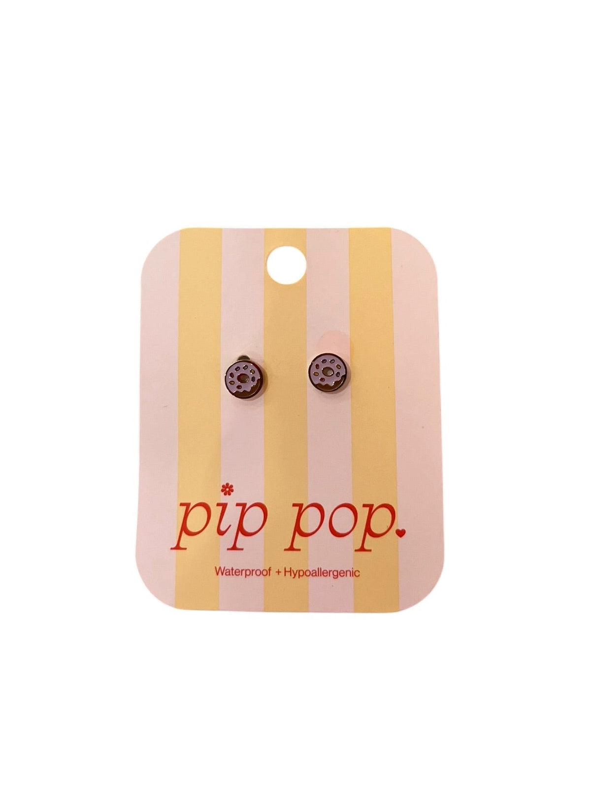Pip Pop Donut Stud Earrings