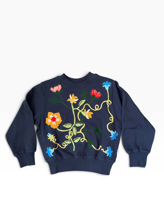 Molo Marge Embroidered Sweatshirt - Navy