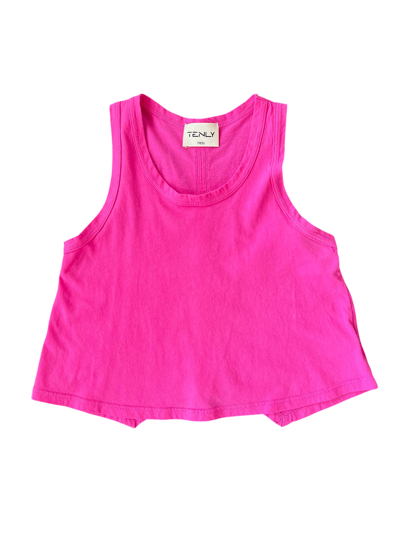 Tenly Flared Swing Tank - Hot Pink