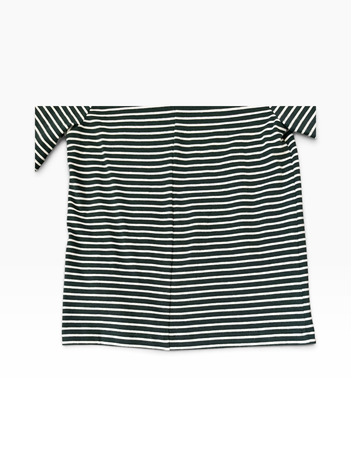Molo Rica Ruffle Collar Long Sleeve Striped Tee