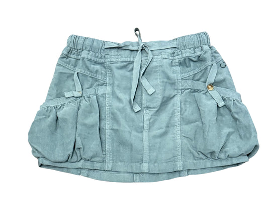 Tenly Corduroy Utility Skirt - Dark Seafoam