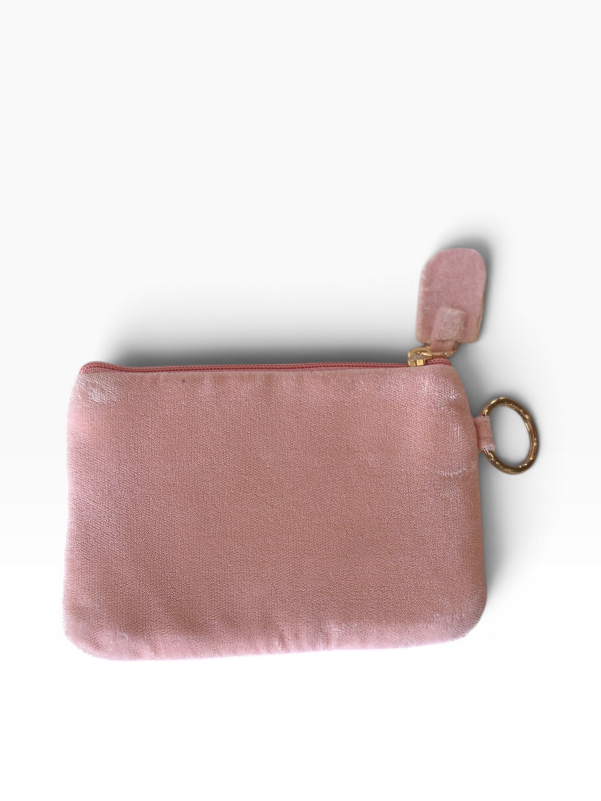 Holiday Bow Beaded Pouch