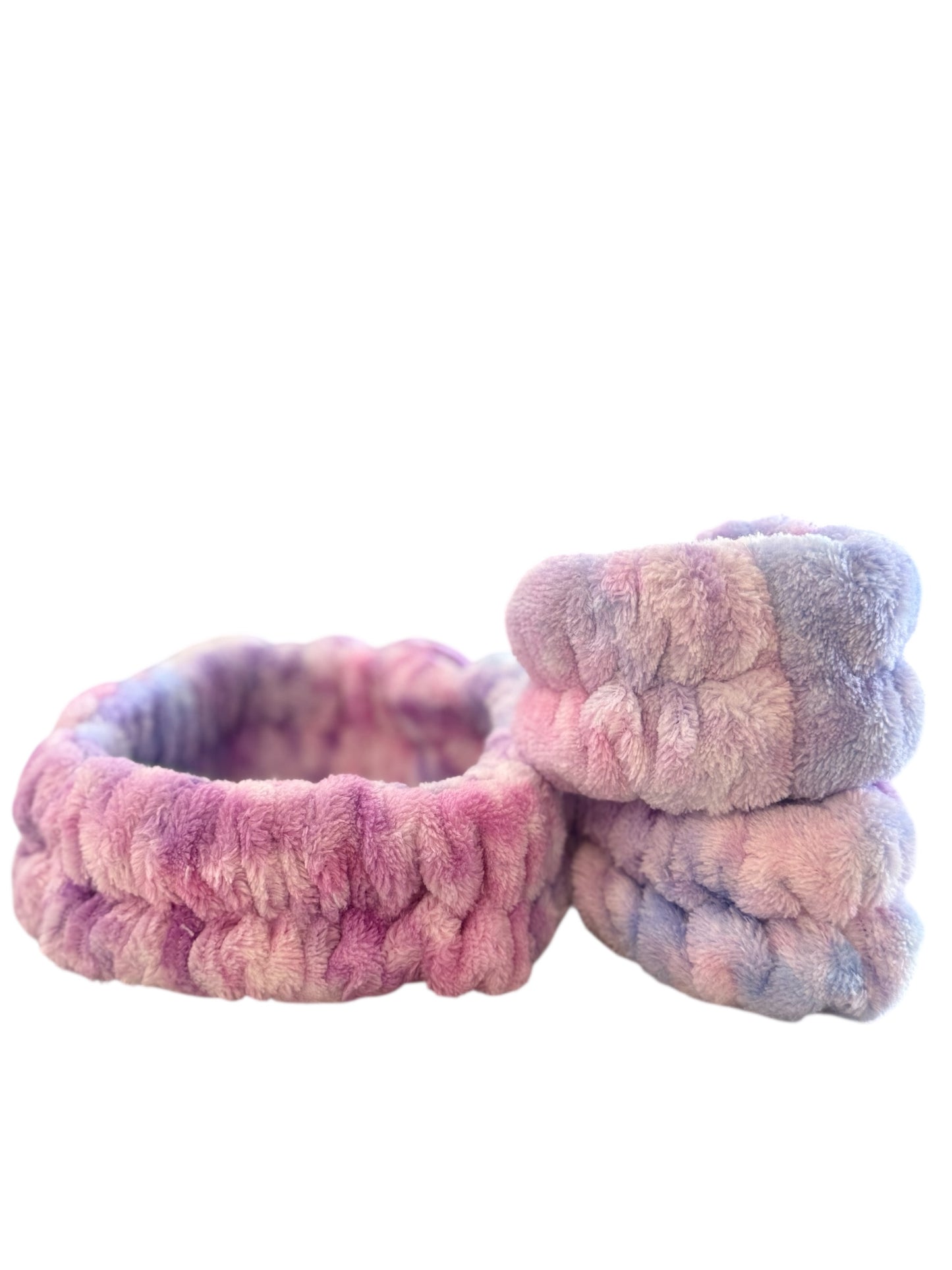GRWM - Purple Tie Dye Headband