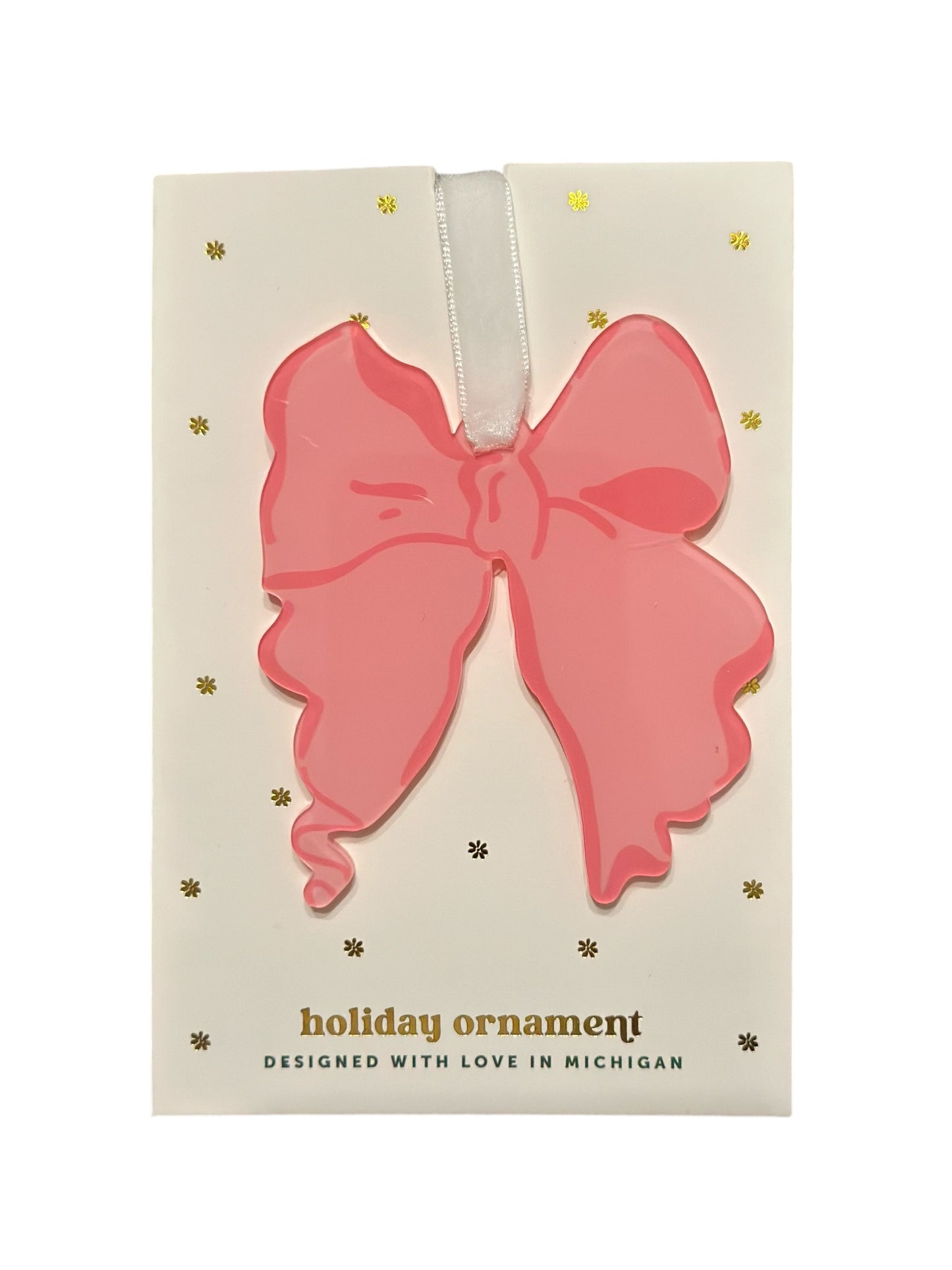 Ornament - Pink Bow