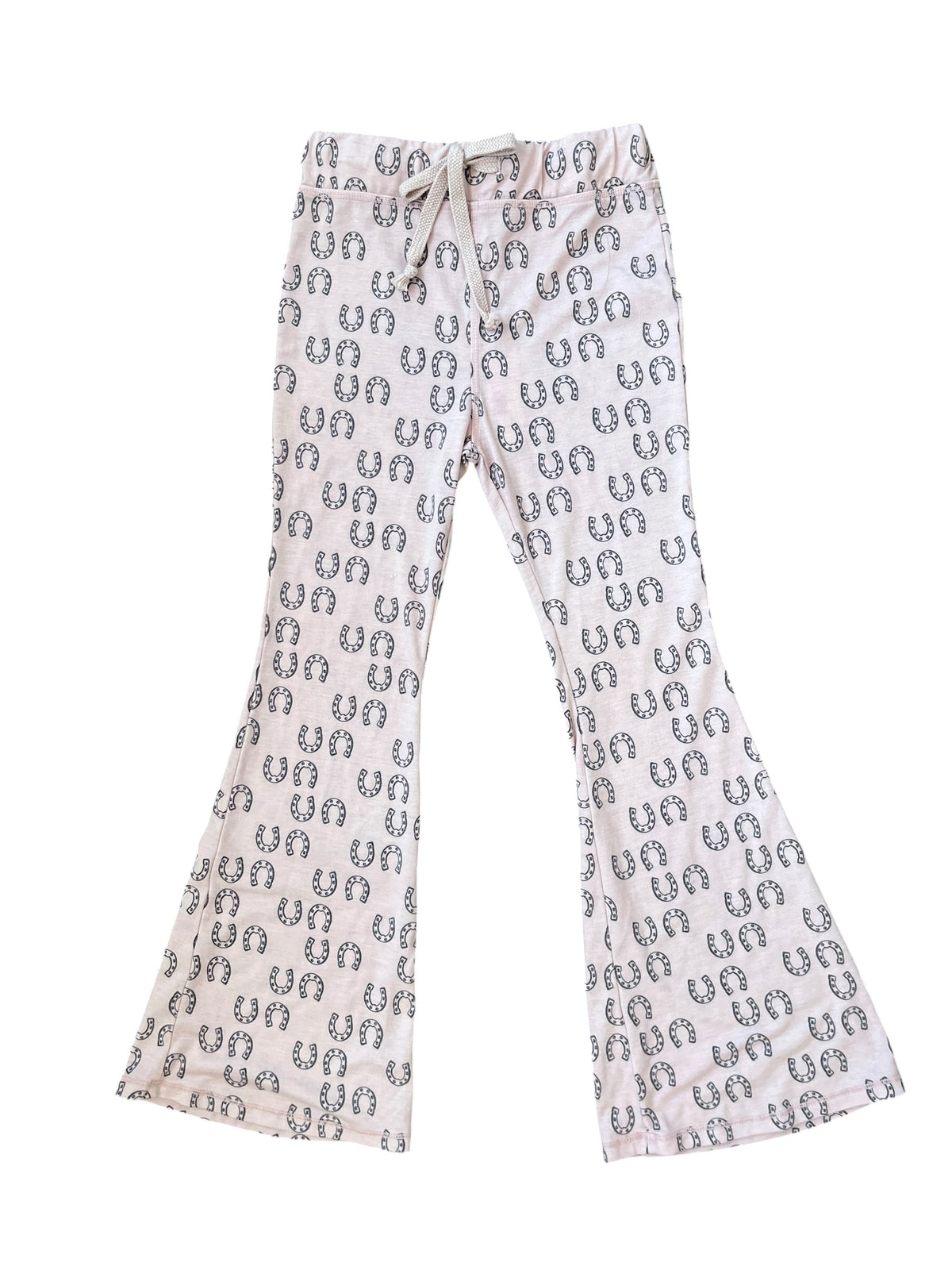 Fitted Horseshoe Flare Pant - Dusty Rose