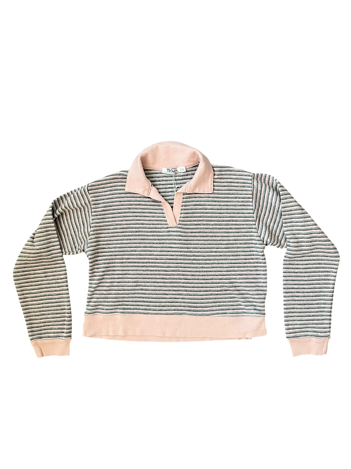 Easy Days Pullover w/ Collar - Dusty Rose