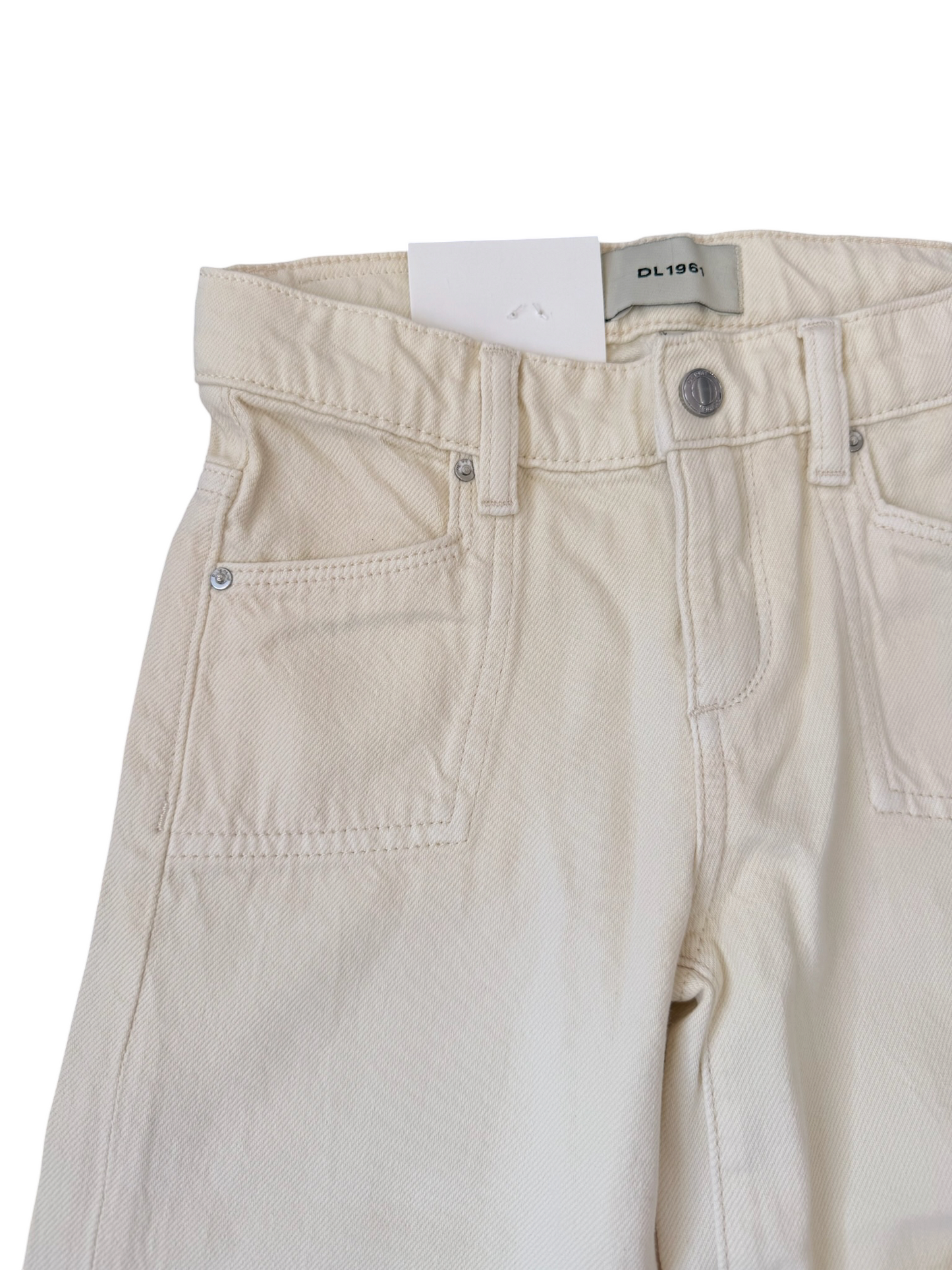 Lily Wide Leg w/Front Pockets - Ivory