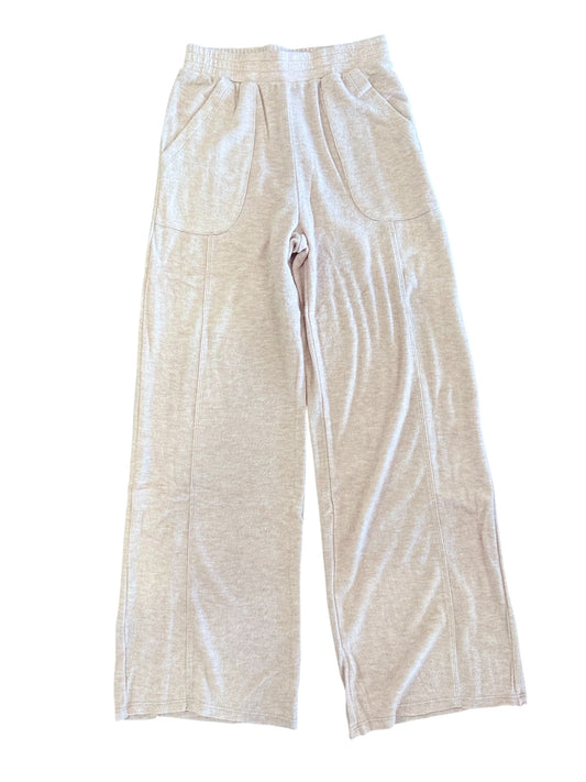 Tenly Hacci Jersey Wide Leg Pant - Blush Pink