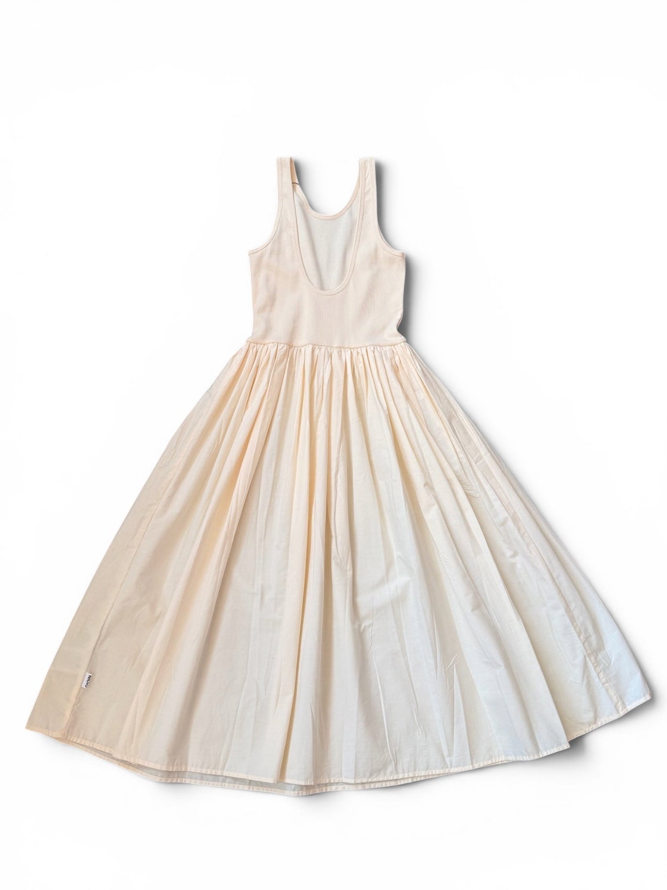 Corella Mixed-Media Dress