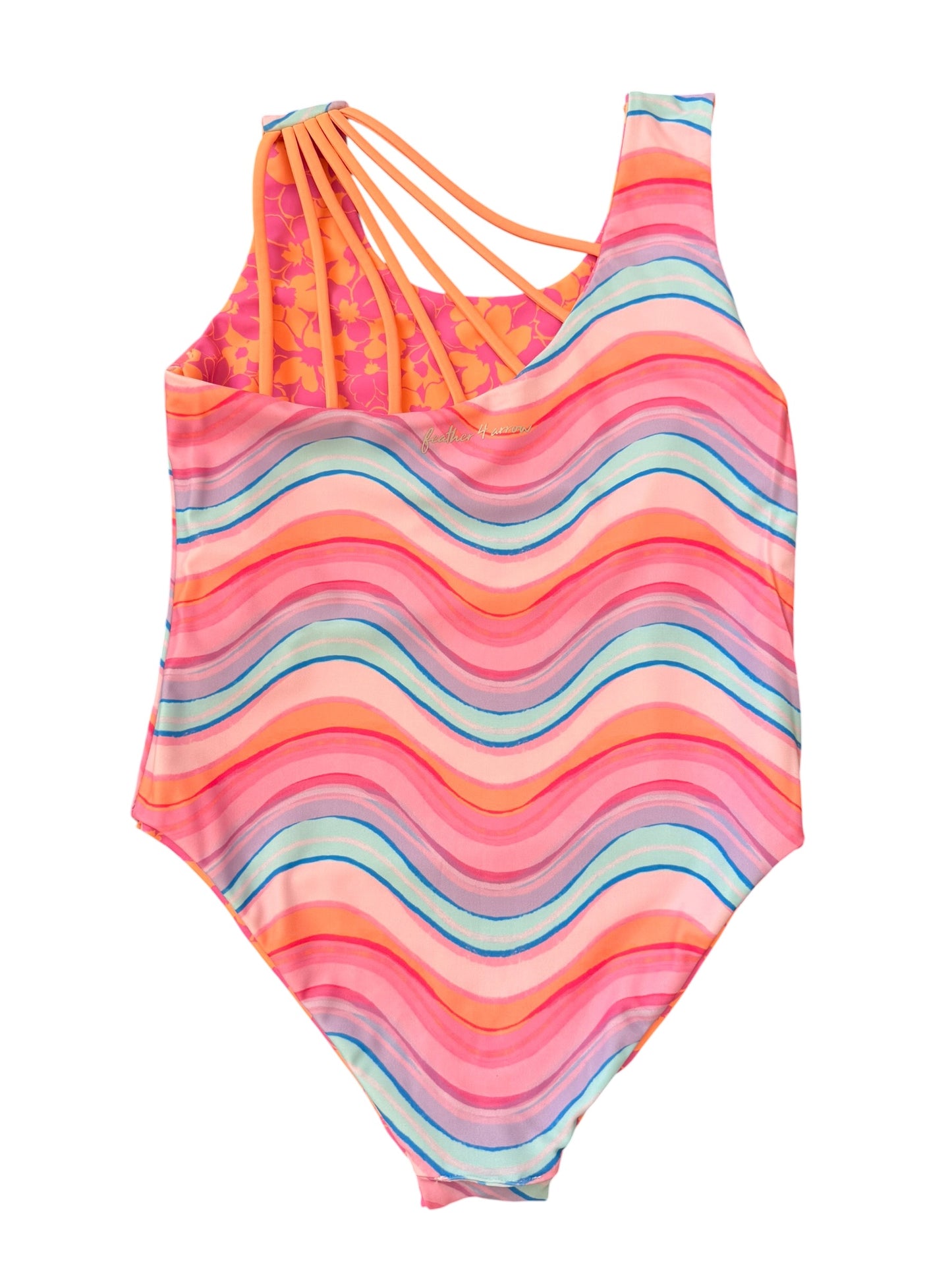 Summer Sun Reversible One-Piece - Magenta Punch